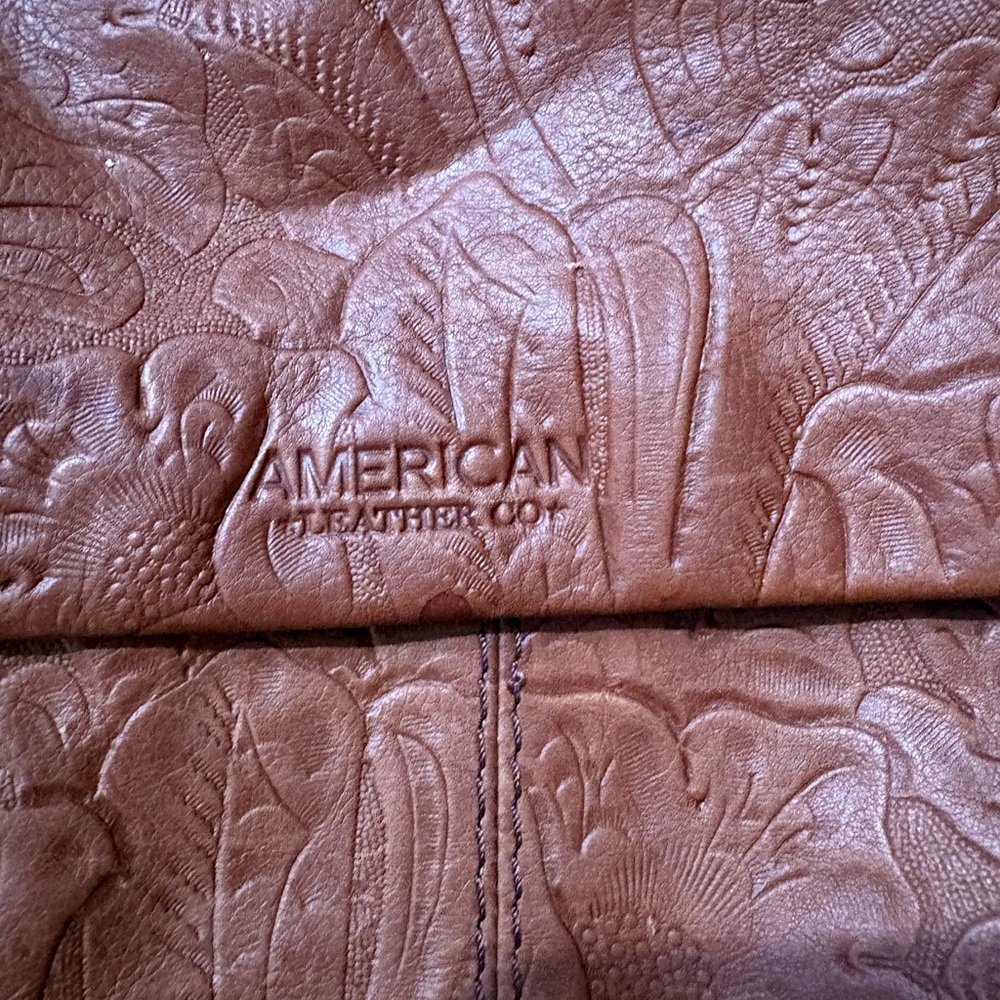 American Leather Brown Mini Backpack - image 2